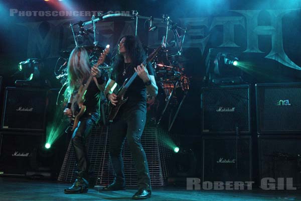 MEGADETH - 2008-02-26 - PARIS - Elysee Montmartre - James LoMenzo - Chris Broderick